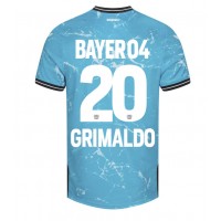 Pánský Fotbalový dres Bayer Leverkusen Alejandro Grimaldo #20 2023-24 Třetí Krátký Rukáv